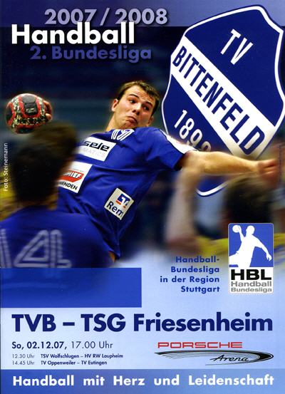 02.12.2007  Plakat Porsche Arena